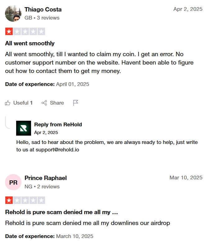 app rehold io