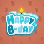b Day Candle