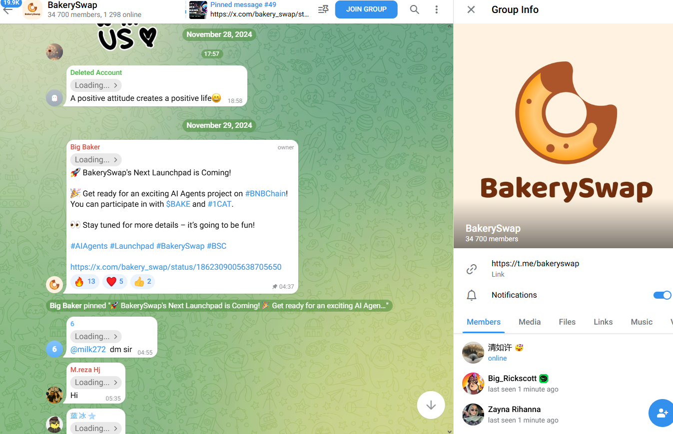 bakeryswap телеграм bakeryswap телеграм