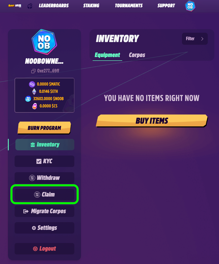 blast royale крипта