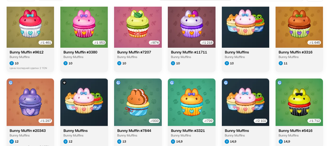 bunny muffin nft