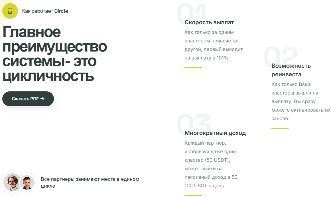 Circle USDT