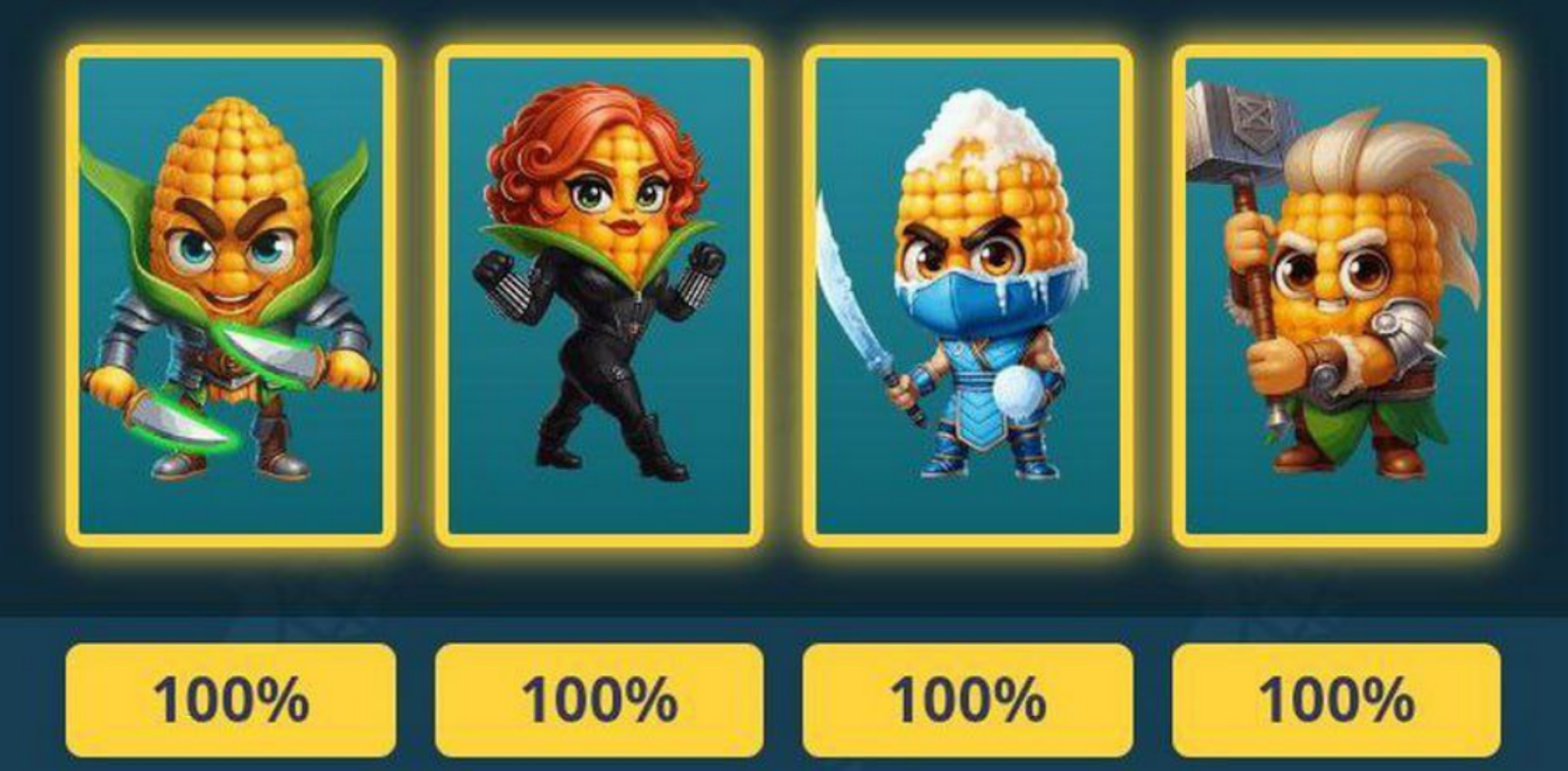 Corn Battles комбо дня