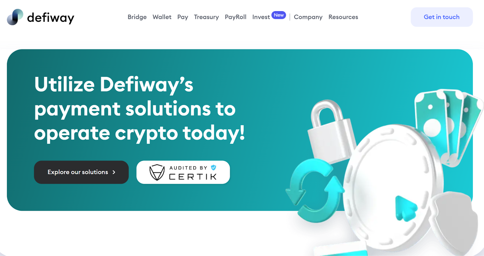 Defiway crypto wallet