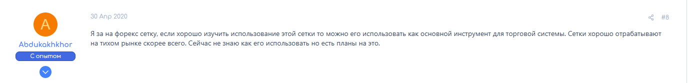 forex setka trader