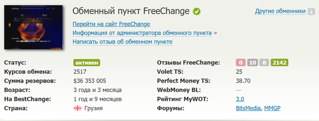 freechange отзывы