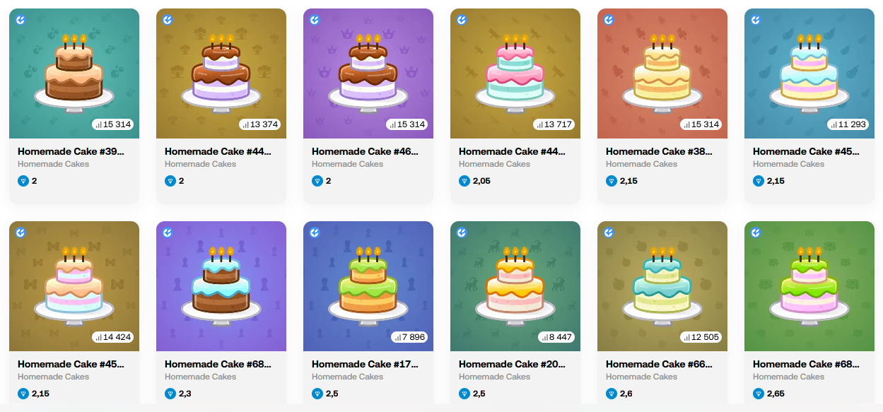homemade cake телеграм нфт