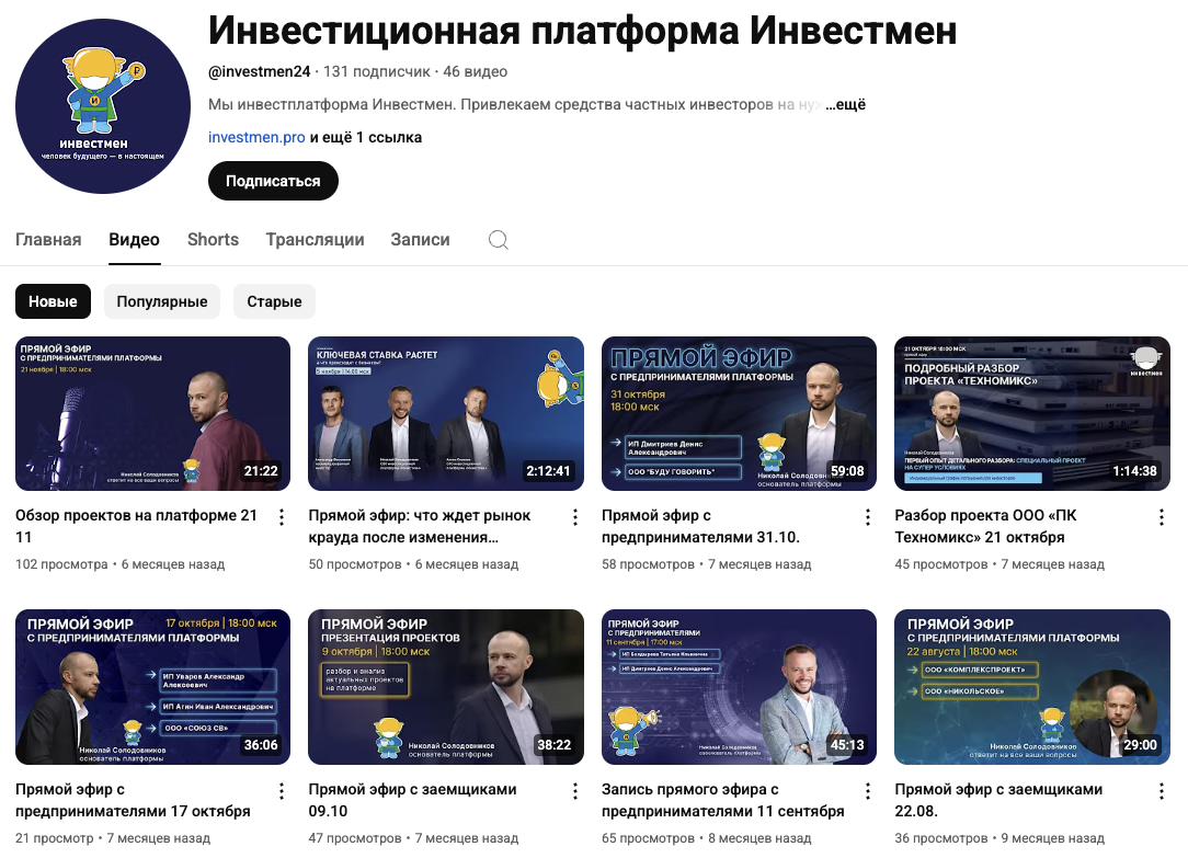 инвестмен отзывы инвесторов