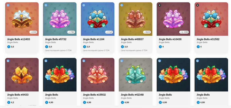 jingle bells telegram
