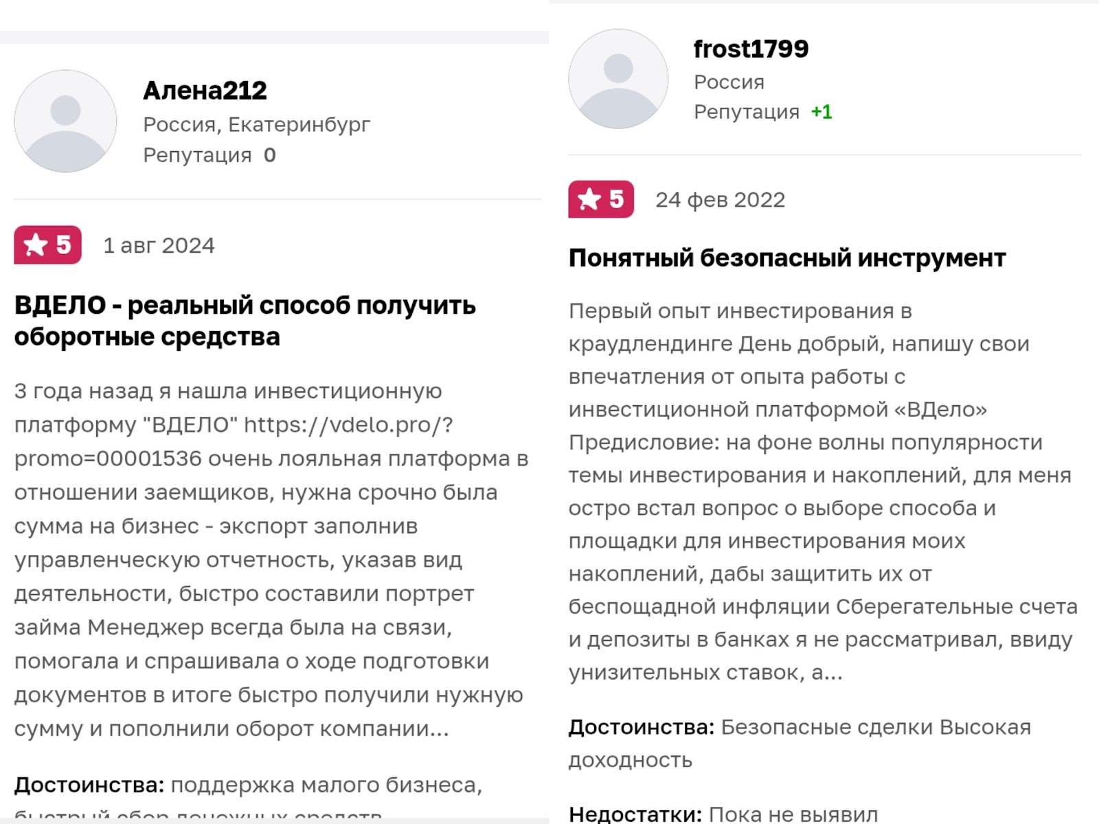 компания вдело дев инвестиции