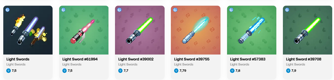 light sword nft telegram