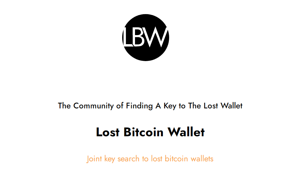 lost bitcoin wallet
