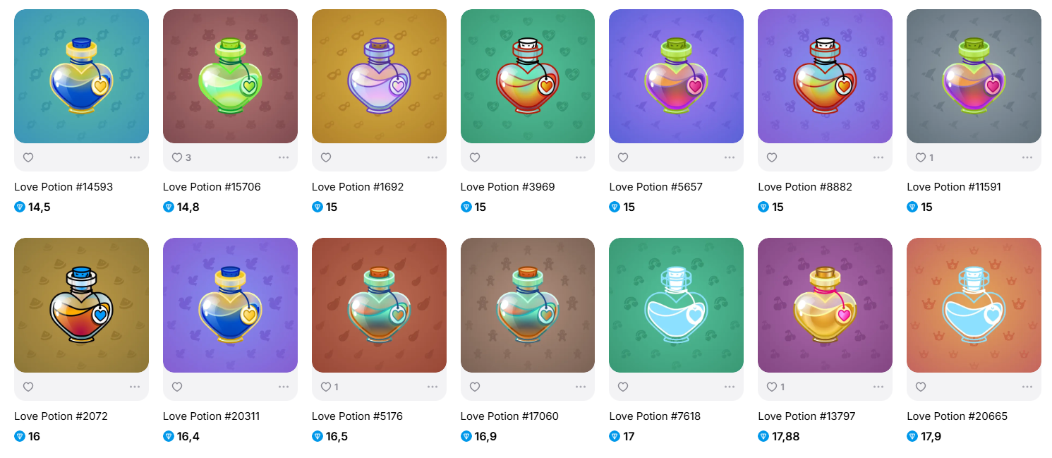 love potion telegram