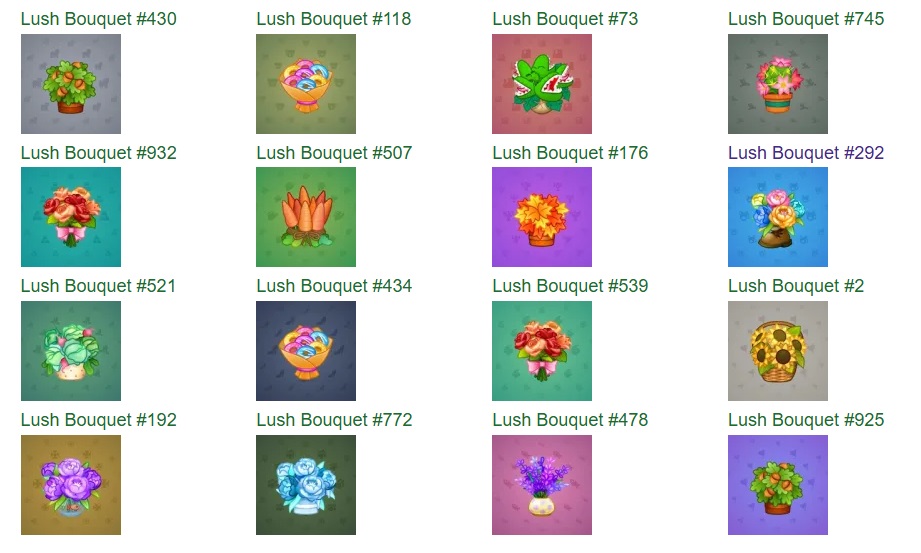 lush bouquet nft telegram