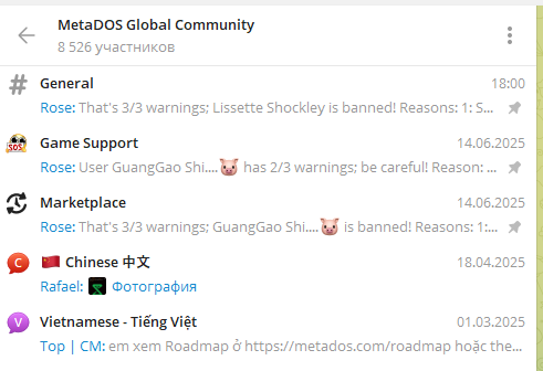 MetaDOS Global Community