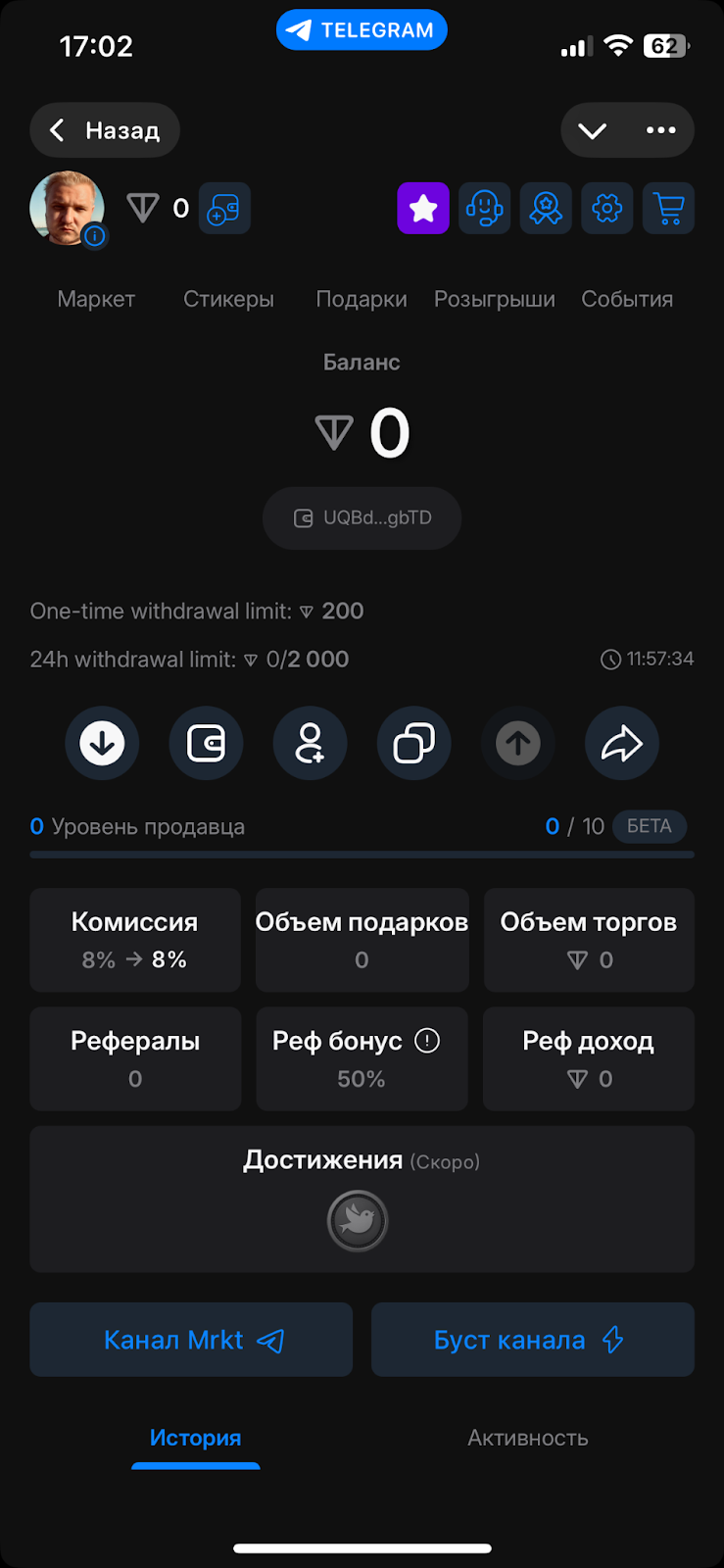 mrkt телеграмм канал отзывы