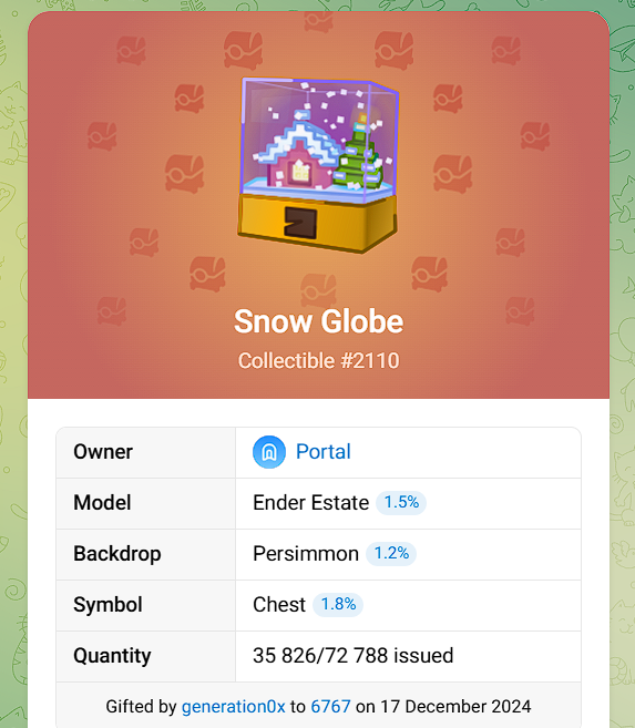 snow globe nft