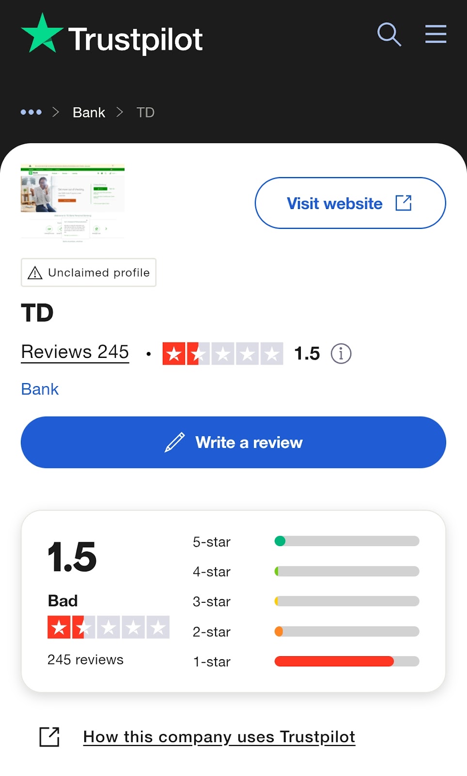 td canada trust