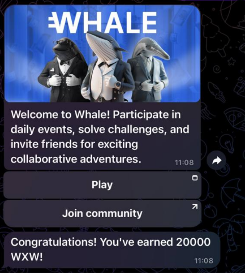 the whale app bot