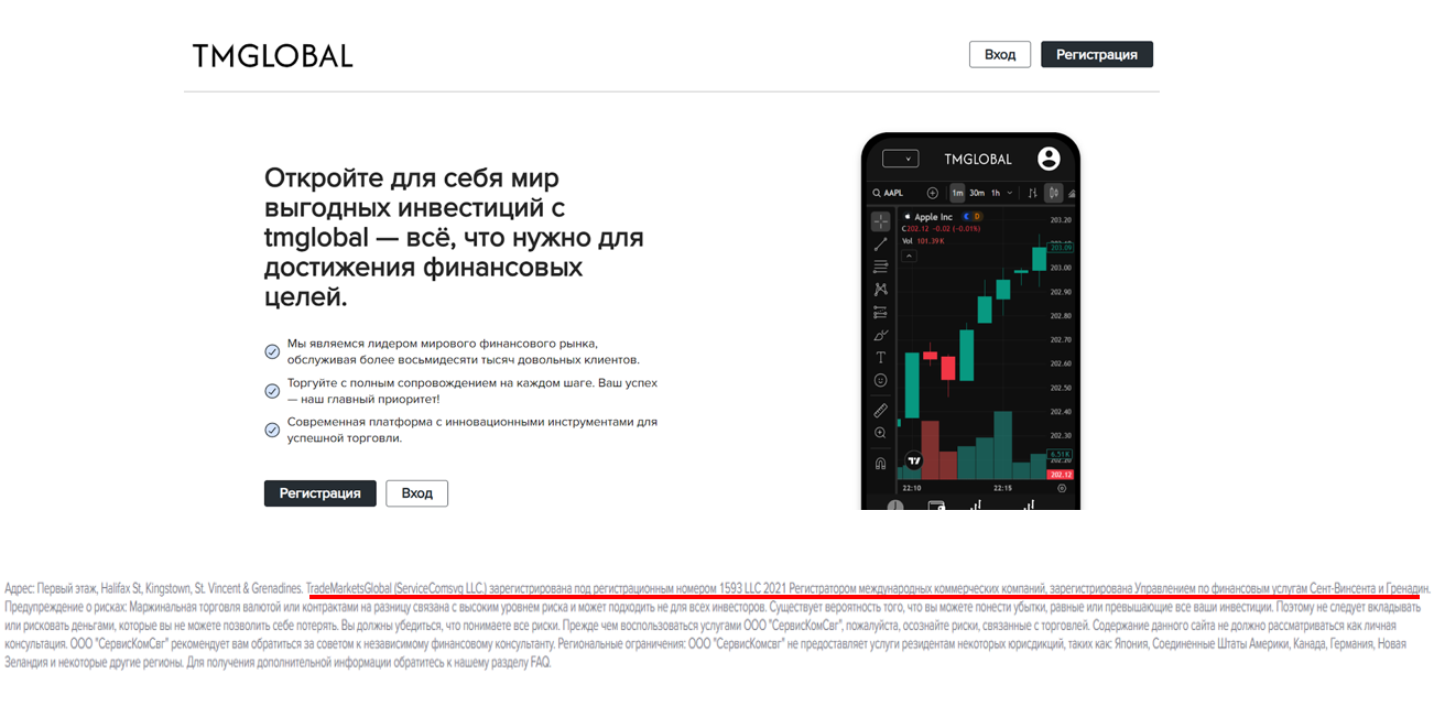 tmarketsglobal отзывы