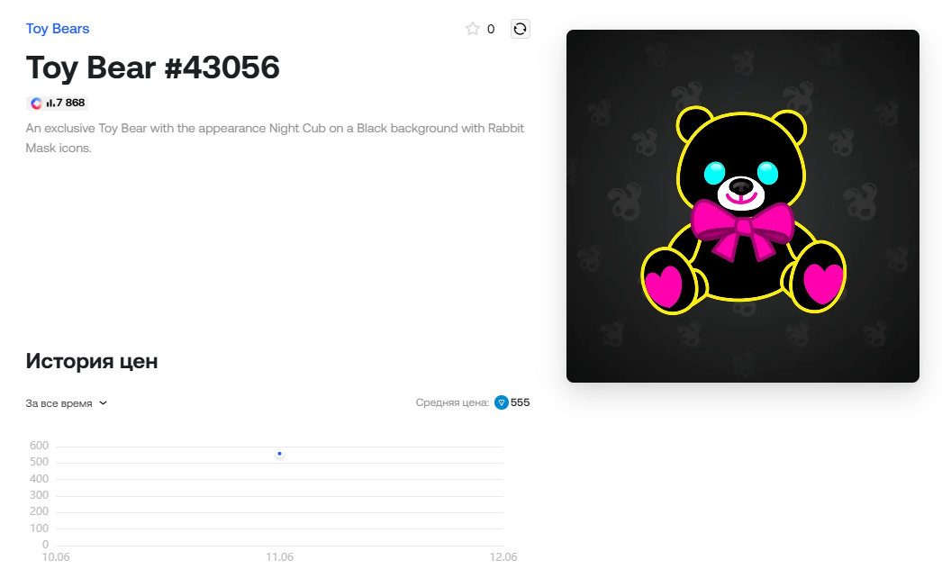 toy bear nft