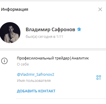 Владимир Сафронов