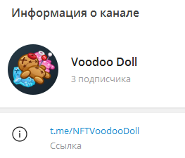 voodoo doll telegram
