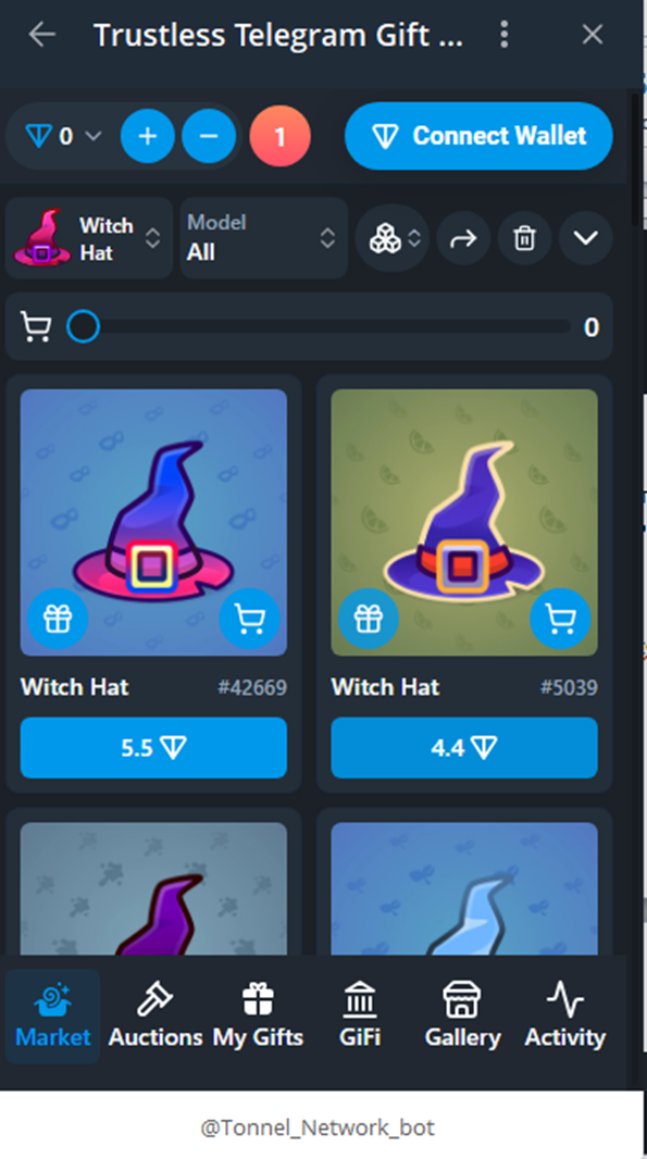 witch hat tg