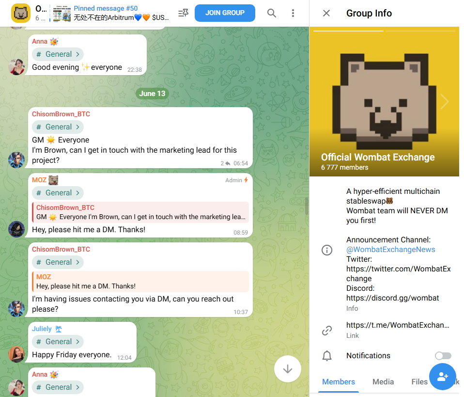 wombat exchange