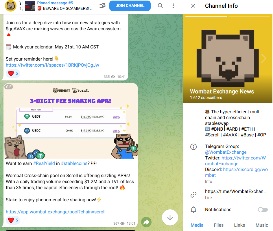 wombat exchange