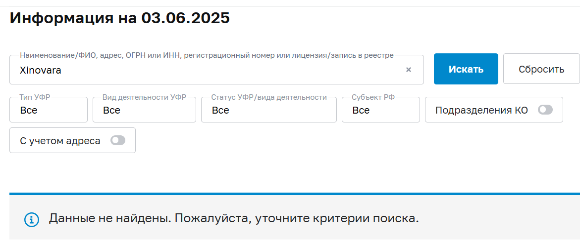 xinovara отзывы