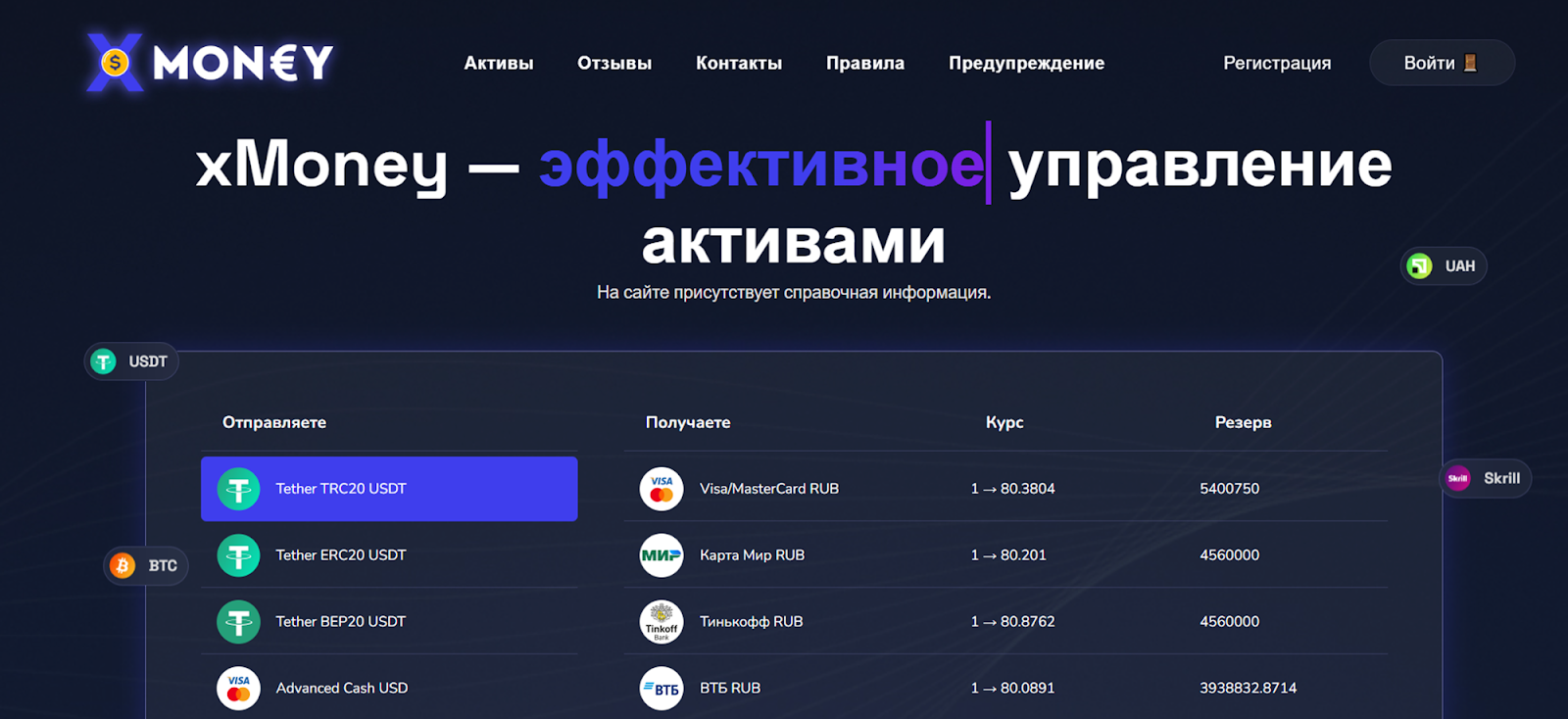 xmoney su