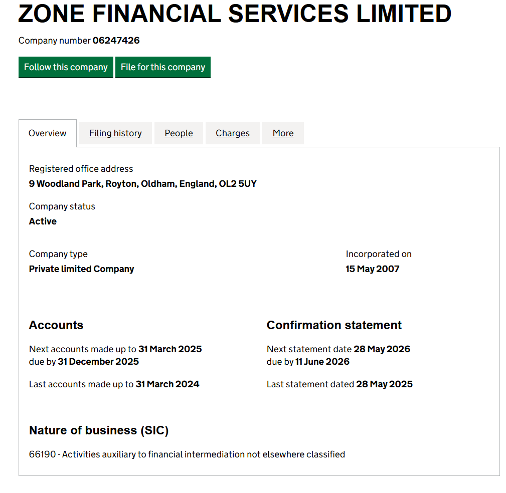 Z One Ltd