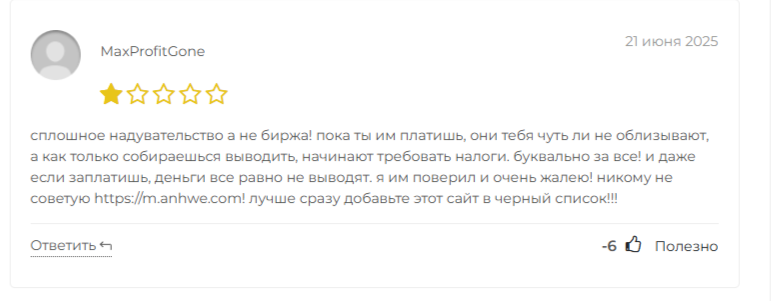 anhwe com отзывы