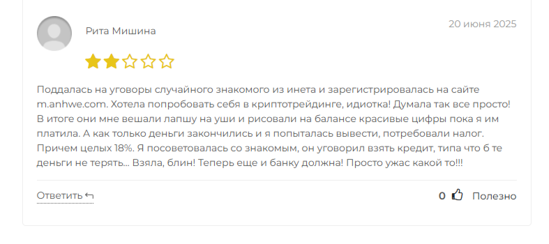 anhwe отзывы