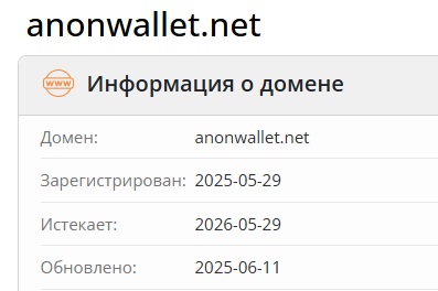 anonwallet net отзывы