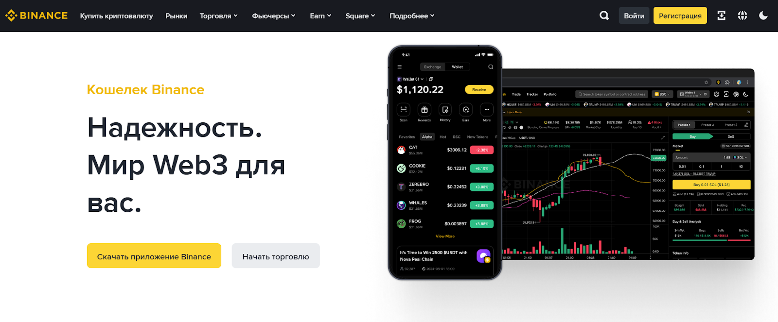 Бинанс кошелек отзывы