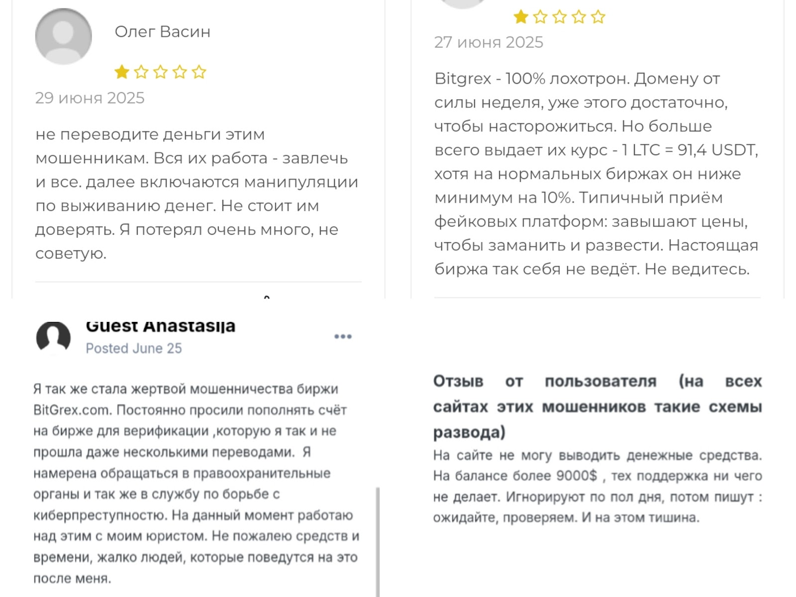 битгрекс биржа