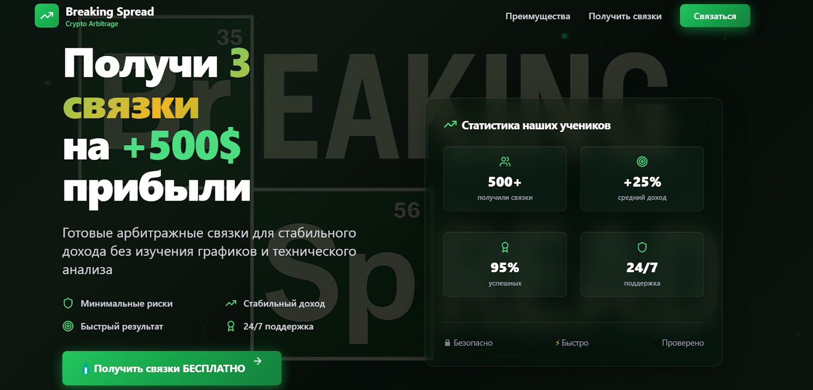 Breaking Spread Крипта Breaking Spread Крипта