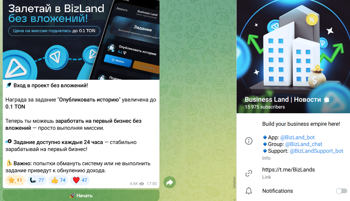 business land отзывы