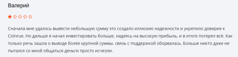 coinrue биржа