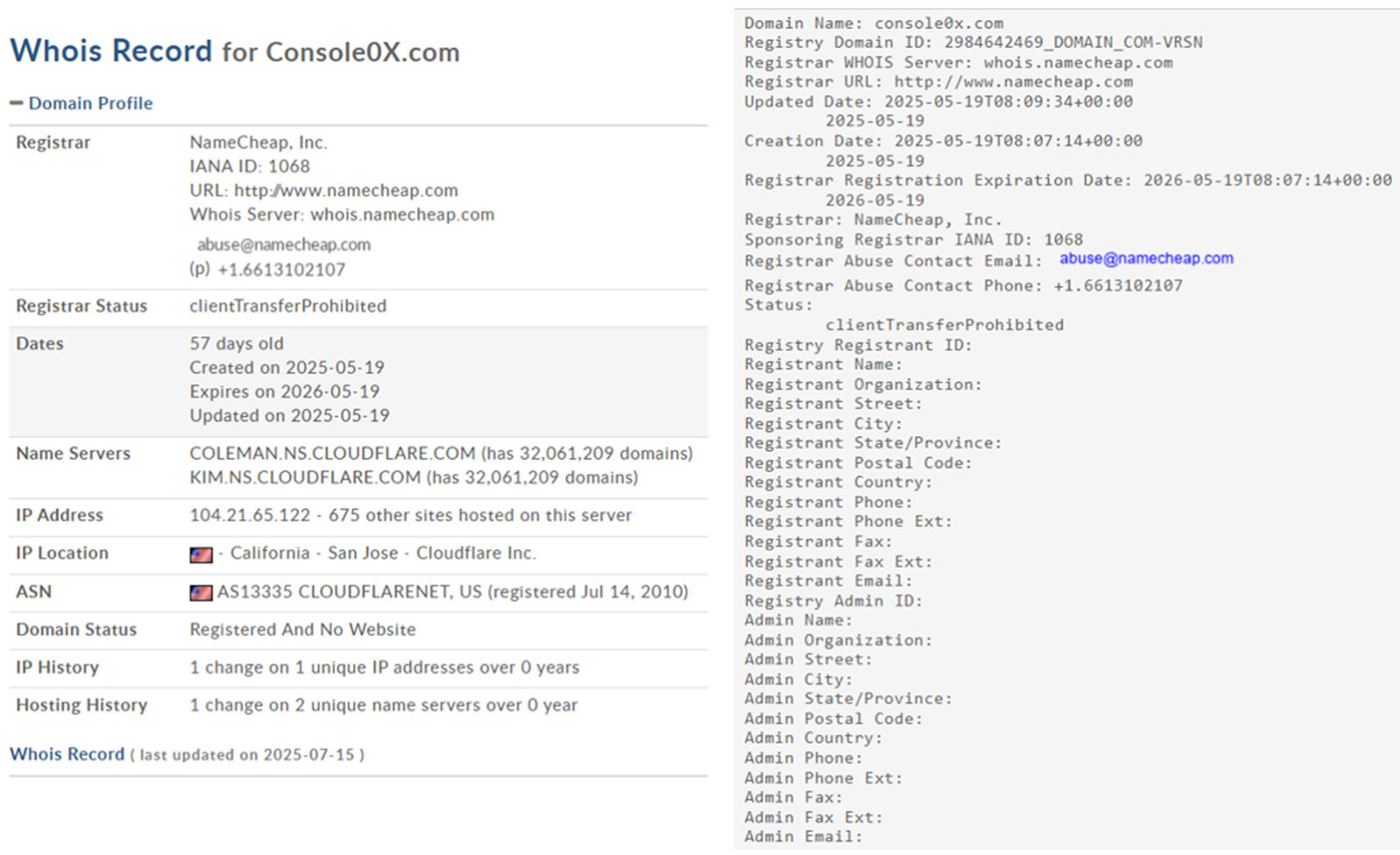 console0x
