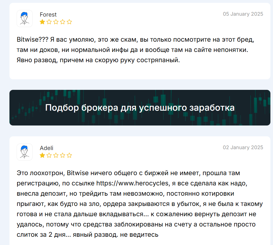 herocyclesbitwise отзывы