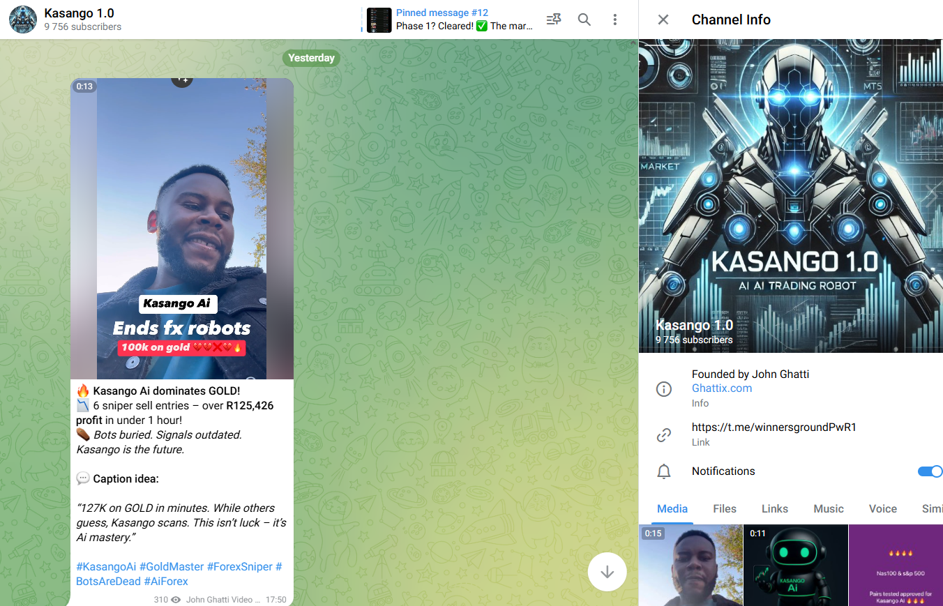 kasongo bot