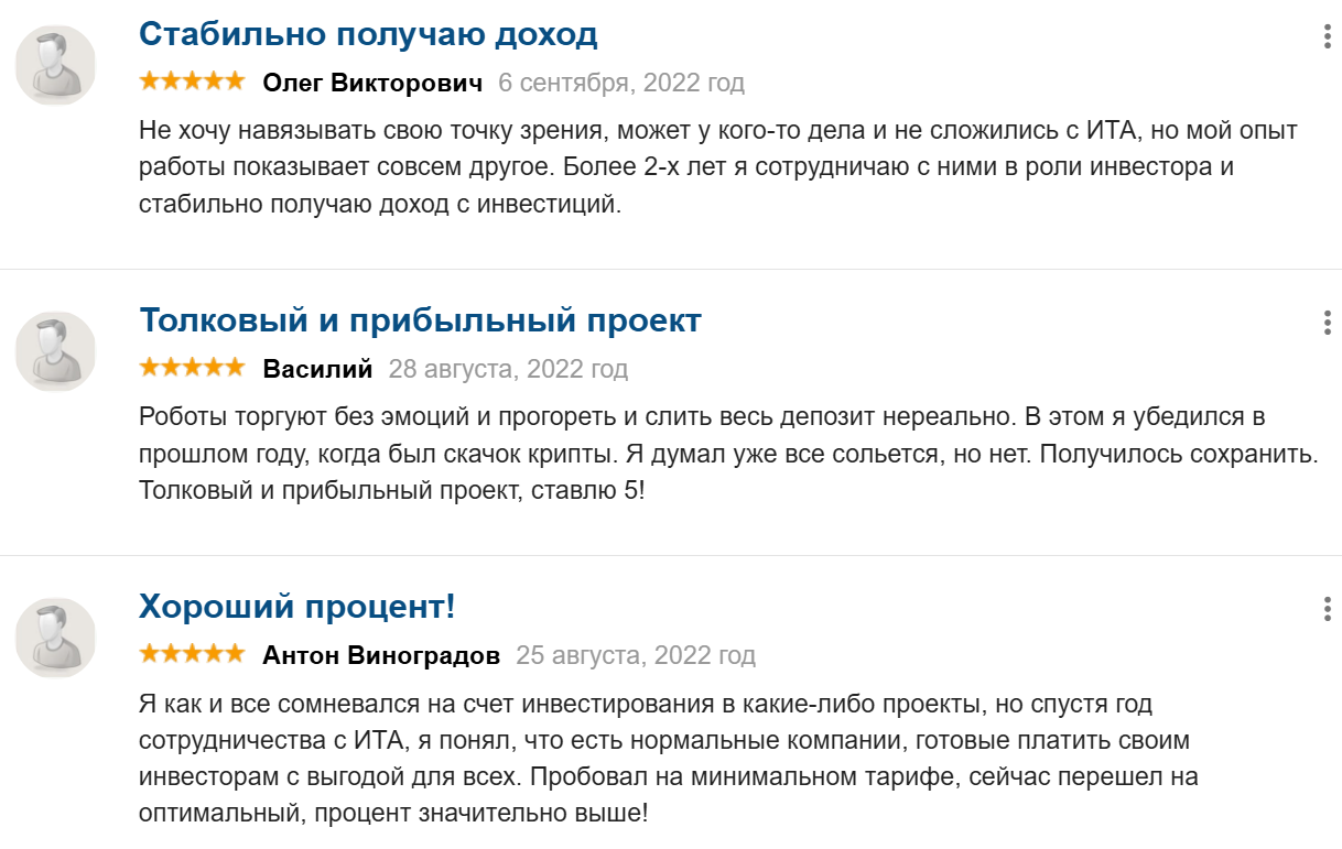 ооо ита инвестиции
