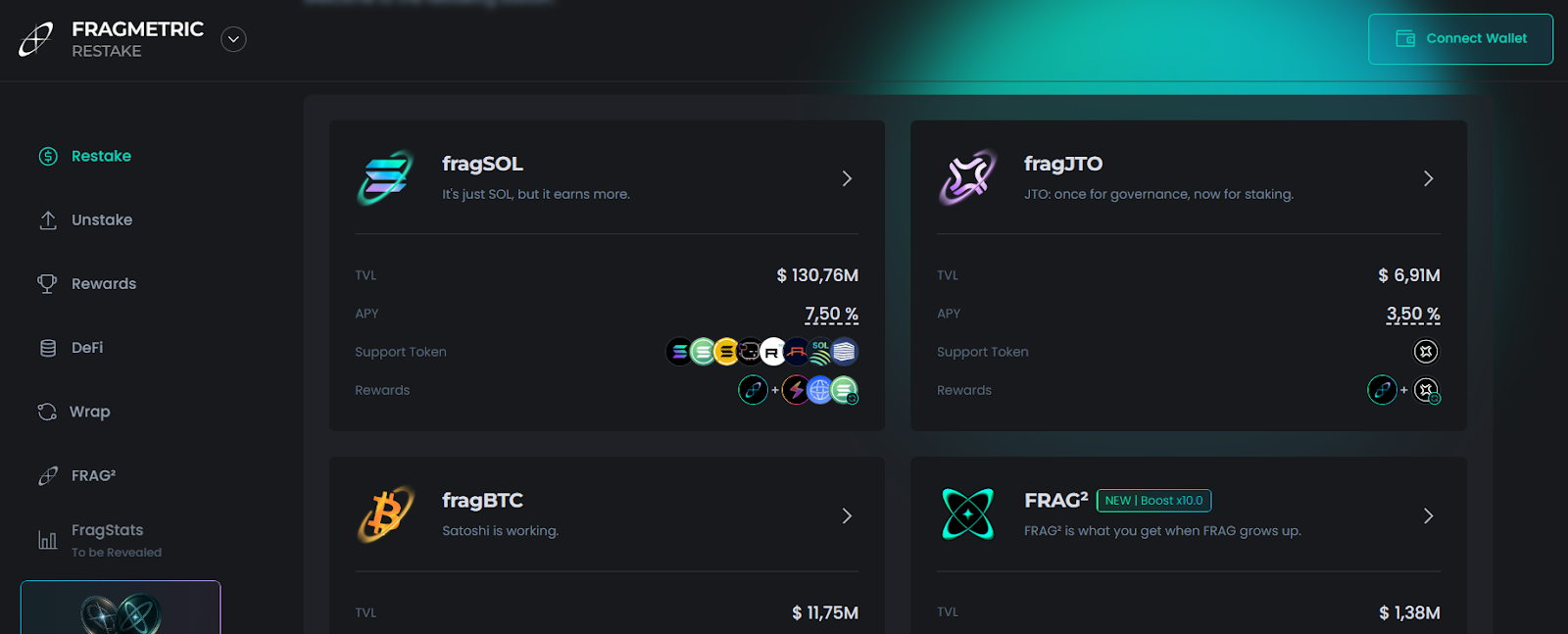 тех анализ крипты frag