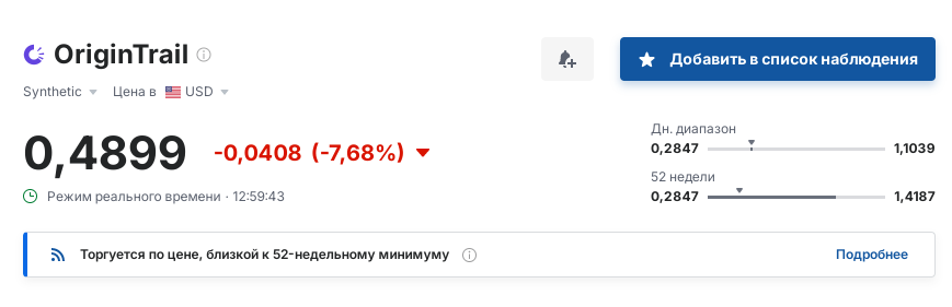 trac криптовалюта