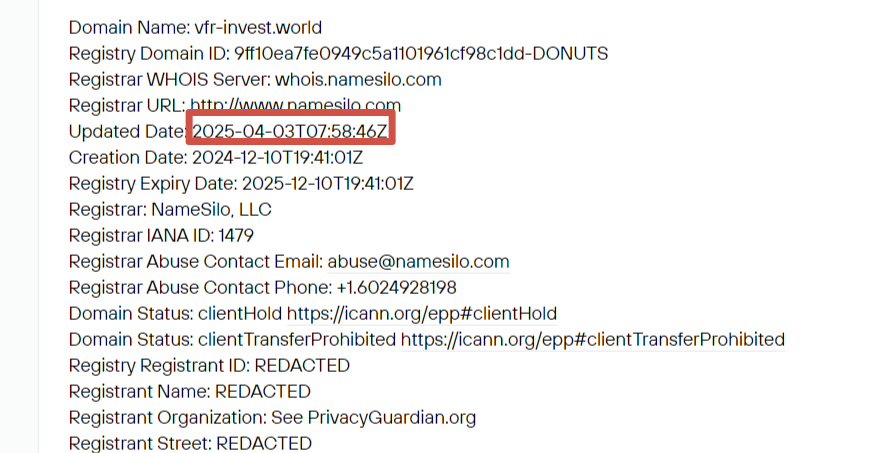 vfr invest world