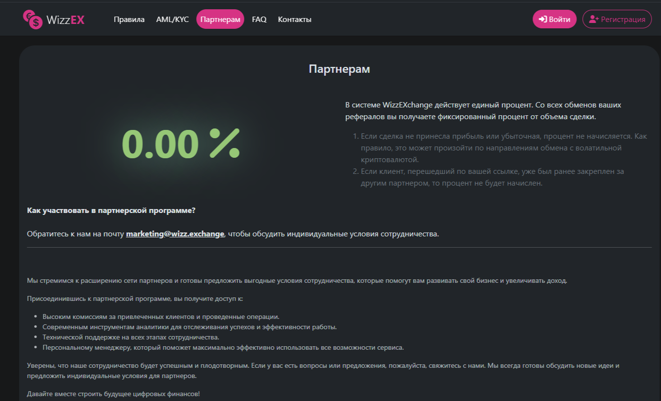 WizzEX отзывы