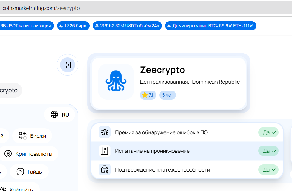 zeecrypto отзывы